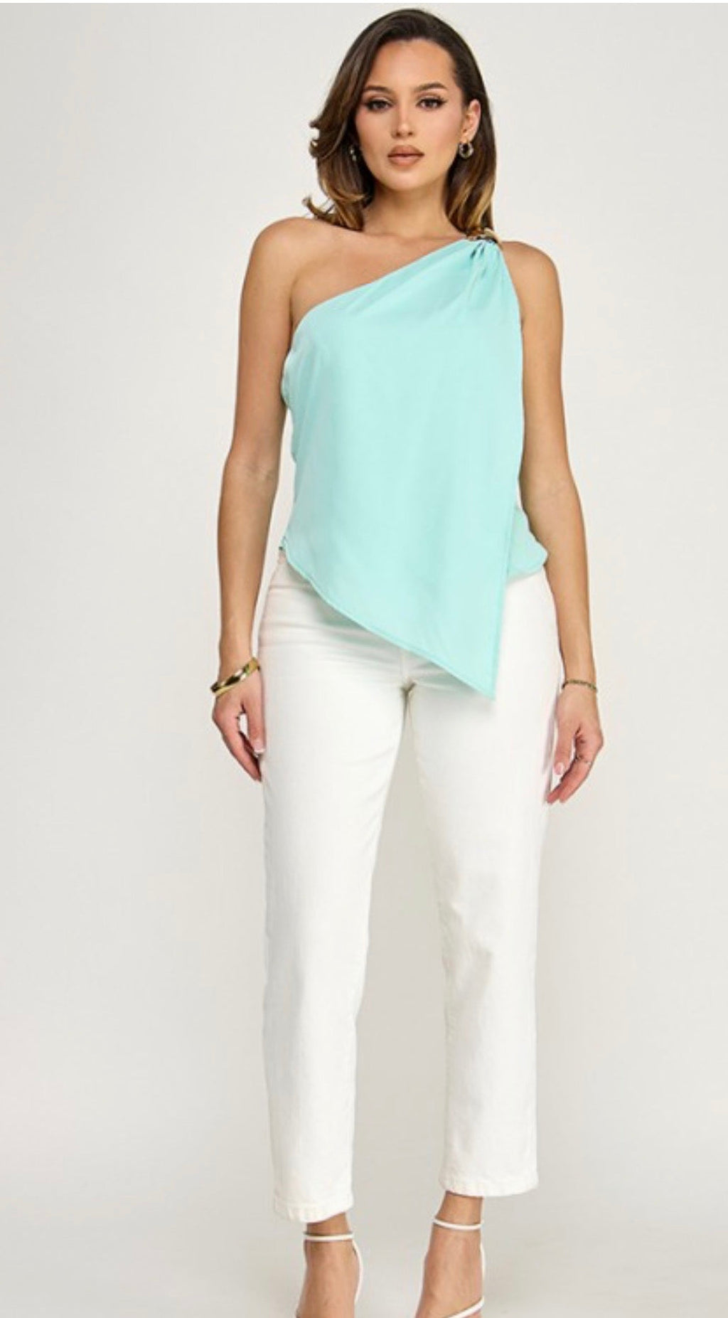 Adrianna One Shoulder Top