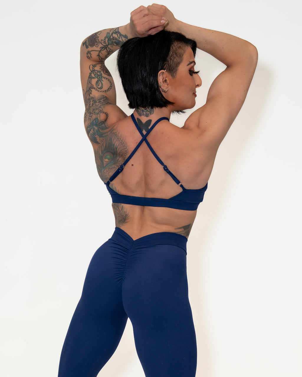 Bombshell X-Factor Bra - Crisp Navy
