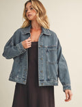 Monica Back Pleated Jacket